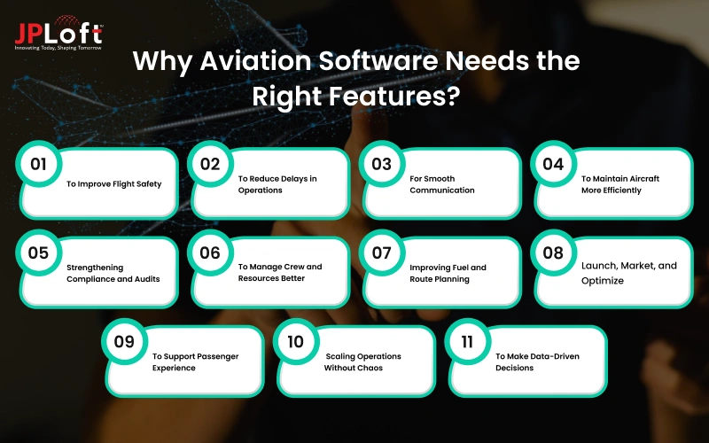 Why Aviation Software Needs the Right Features